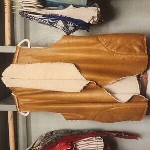 Pleather Vest